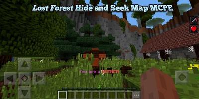 Lost Forest Hide and Seek Map MCPE capture d'écran 2