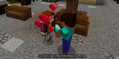 Lovely Girlfriends Mod MCPE 스크린샷 1