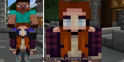 Lovely Girlfriends Mod MCPE captura de pantalla 2
