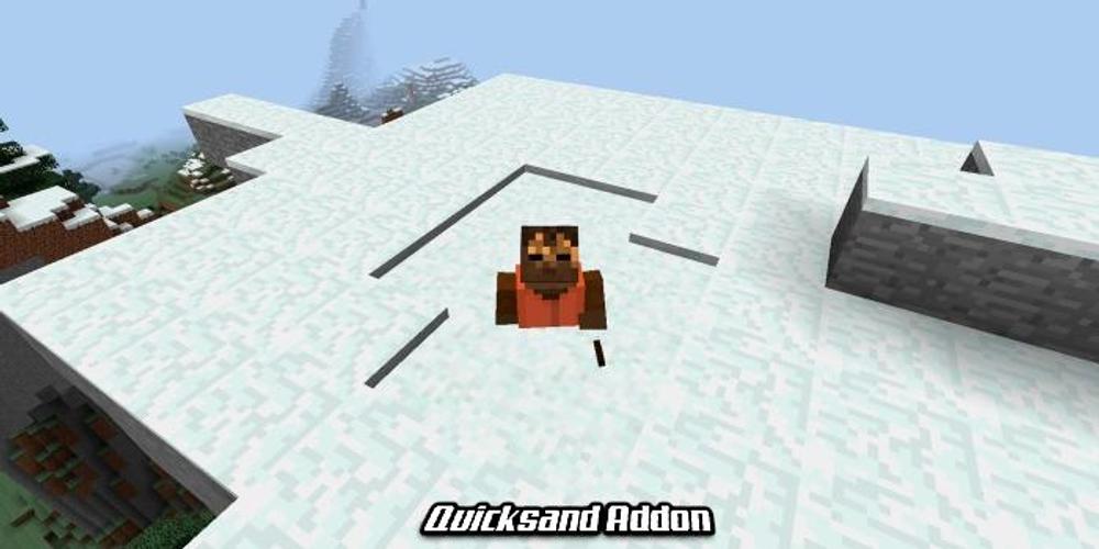 Quicksand Addon For Mcpe For Android Apk Download - roblox quicksand games