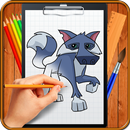Learn How to Draw Animal Jam APK