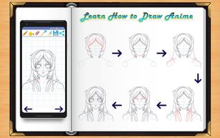 Learn How to Draw Anime captura de pantalla 1