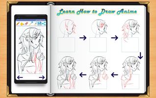 Learn How to Draw Anime captura de pantalla 2