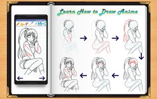 Learn How to Draw Anime captura de pantalla 3