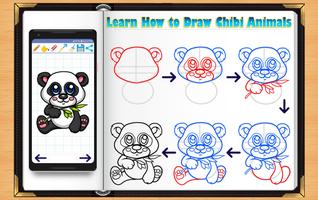 Learn How to Draw Chibi Animals poster