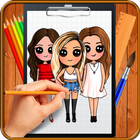 Learn How to Draw Chibi Famous Celebrities icône