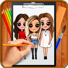 Learn How to Draw Chibi Famous Celebrities icon