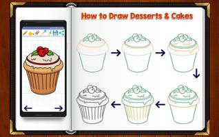 Learn How to Draw Desserts ảnh chụp màn hình 1