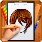 Learn How to Draw Hairs أيقونة