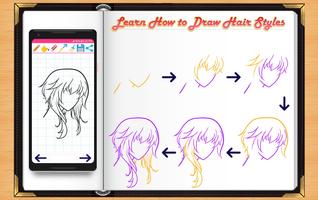 Learn How to Draw Hairs โปสเตอร์