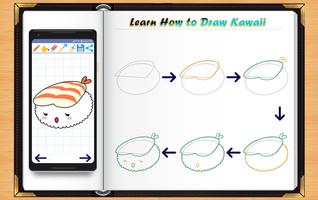 Learn How to Draw Kawaii Anime imagem de tela 3