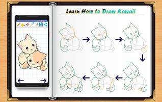 Learn How to Draw Kawaii Anime imagem de tela 1