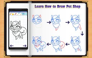 Learn How to Draw Little Pet Shop screenshot 1