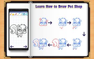 Learn How to Draw Little Pet Shop screenshot 2