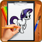 آیکون‌ Learn How to Draw Little Pony
