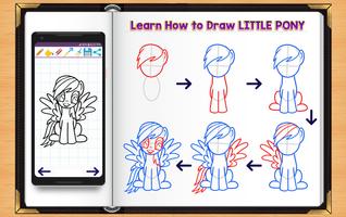 Learn How to Draw Little Pony ภาพหน้าจอ 1