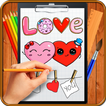 Learn How to Draw Love Hearts