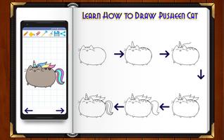 Learn How to Draw Pusheen Cats capture d'écran 2