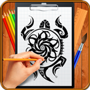 Learn How to Draw Tribal Tattoo Designs APK