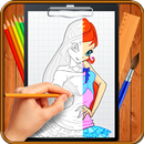 Learn How to Draw Winx Characters APK