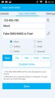 Fake SMS/MMS poster