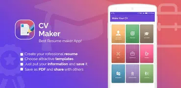 CV Maker for job & cv creator