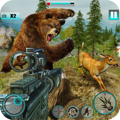 Jungle Wild Animal Hunting:FPS Shooting Games
