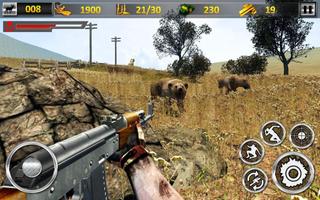Jungle Wild Animal Hunting:FPS Shooting Games capture d'écran 1
