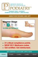 ABMSP Diabetic Wound Care App پوسٹر