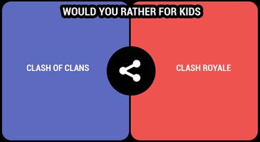 Would you Rather Kids poster