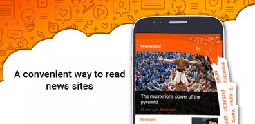 All news in one app, Newsstand