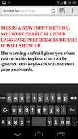 wParam Console Keyboard تصوير الشاشة 1