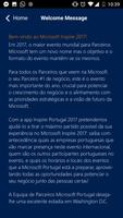 Microsoft Inspire – Portugal 2017 capture d'écran 2