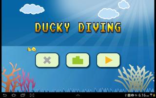 Ducky Diving Poster