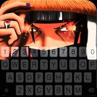 Uchiha Sasuke Keyboard постер