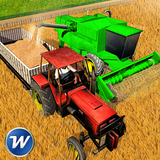 Tractor Harvester Farm Transport Simulator أيقونة