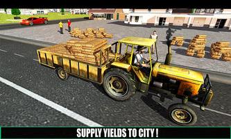 Tractor Harvester Farm Transport Simulator скриншот 1