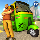 Tuk Tuk Rickshaw Driver 2018: City Transport Game APK
