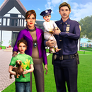 My Family American Super Dad: Police Family Games APK