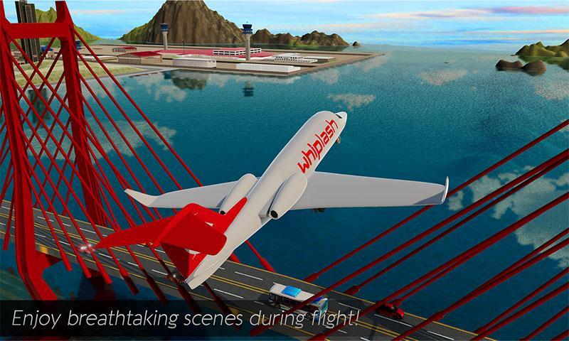 Flying flight simulator Flying flight simulator