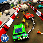 Chained Cars Crash – Rolling Balls Destruction icon