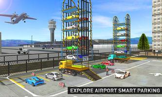 City Airport Multi Car Parking Affiche