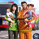 My Dad Firefighter - Happy Family Games APK