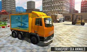 City Animal Truck Transport 海报