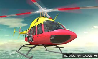 Flying Pilot Helicopter Rescue اسکرین شاٹ 1