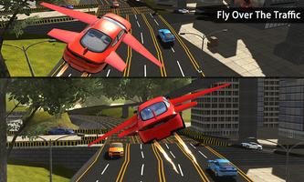 Flying Car Flight Pilot Sim 3D screenshot 3