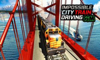 Impossible City Train Driving Sim poster