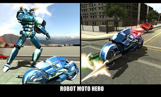 Police Superhero Robot Bike स्क्रीनशॉट 3
