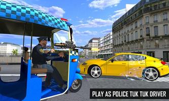 Police Tuk Tuk Auto Rickshaw capture d'écran 3