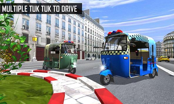 Police Tuk Tuk Auto Rickshaw 1.0.3 APK + Mod (Unlocked) for Android